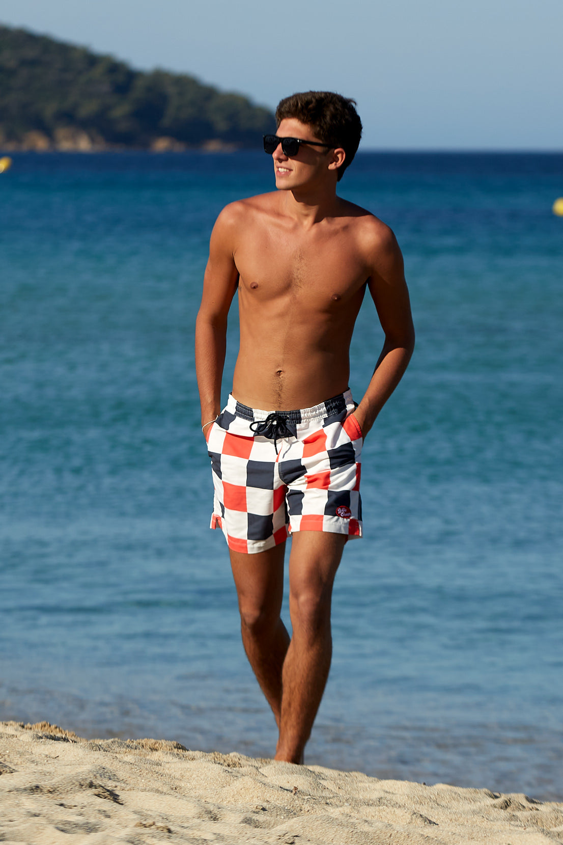 GRID - SWIM SHORTS