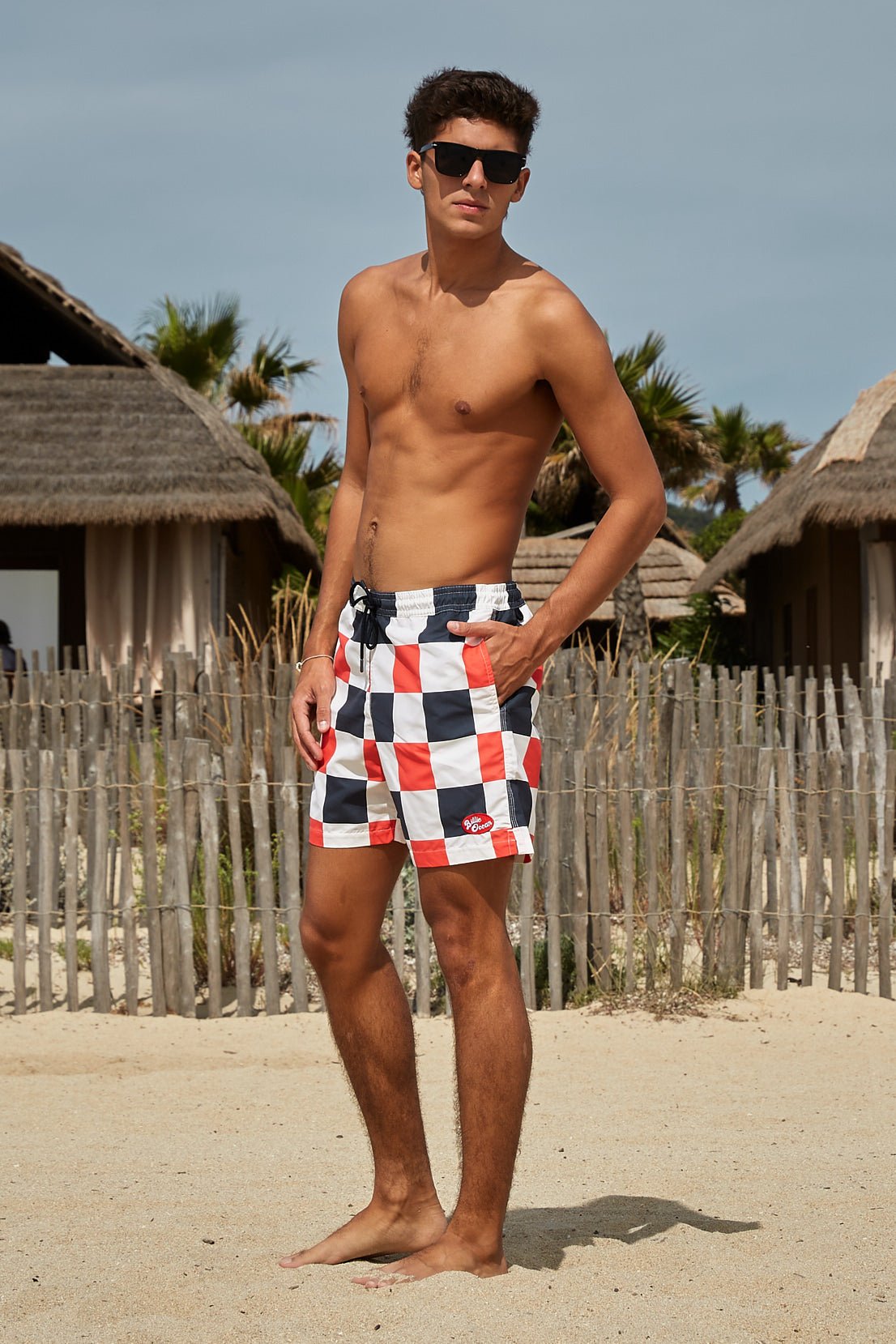 GRID - SWIM SHORTS
