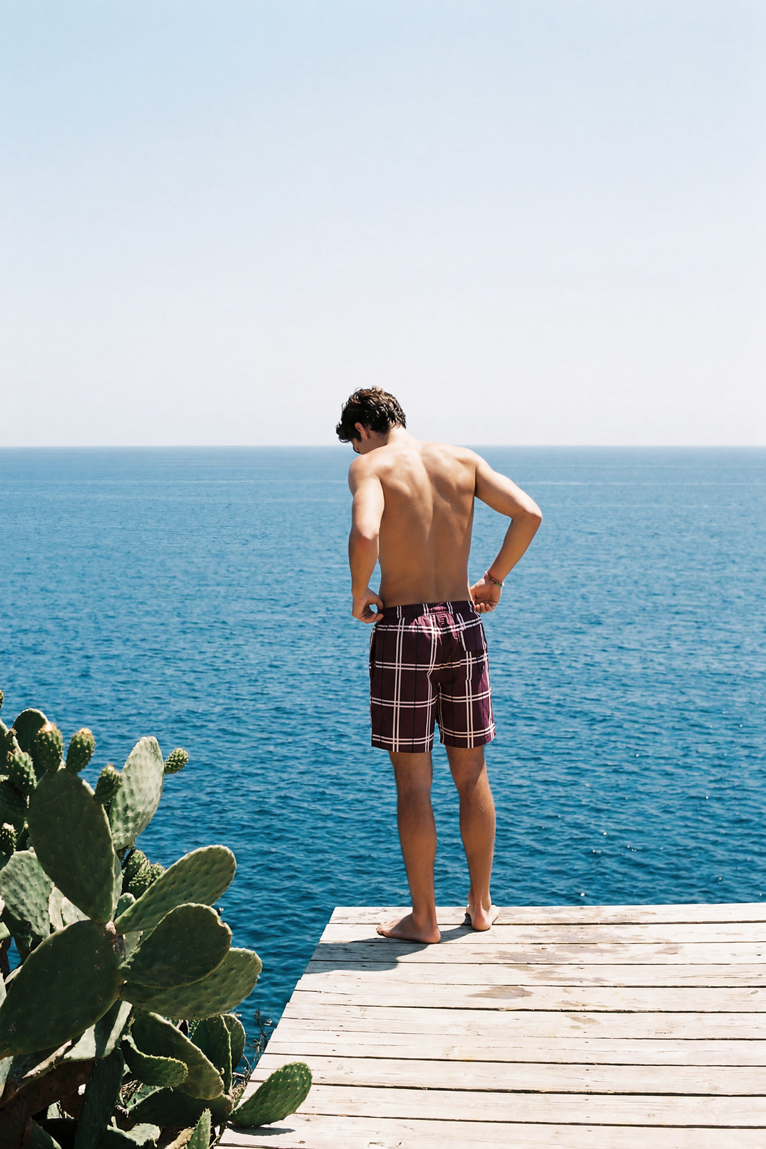 TARTAN - SWIM SHORTS